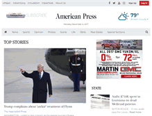 Tablet Screenshot of americanpress.com